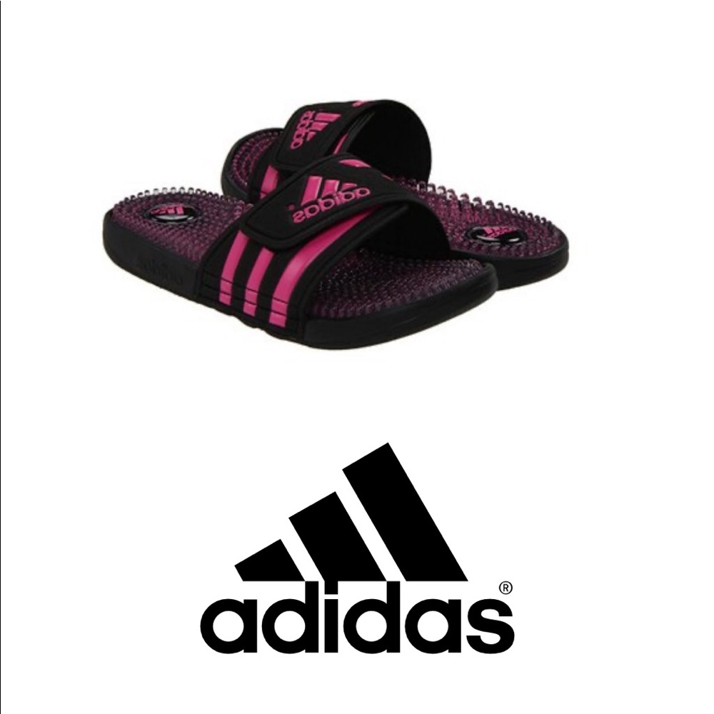 Adidas Pink Slides